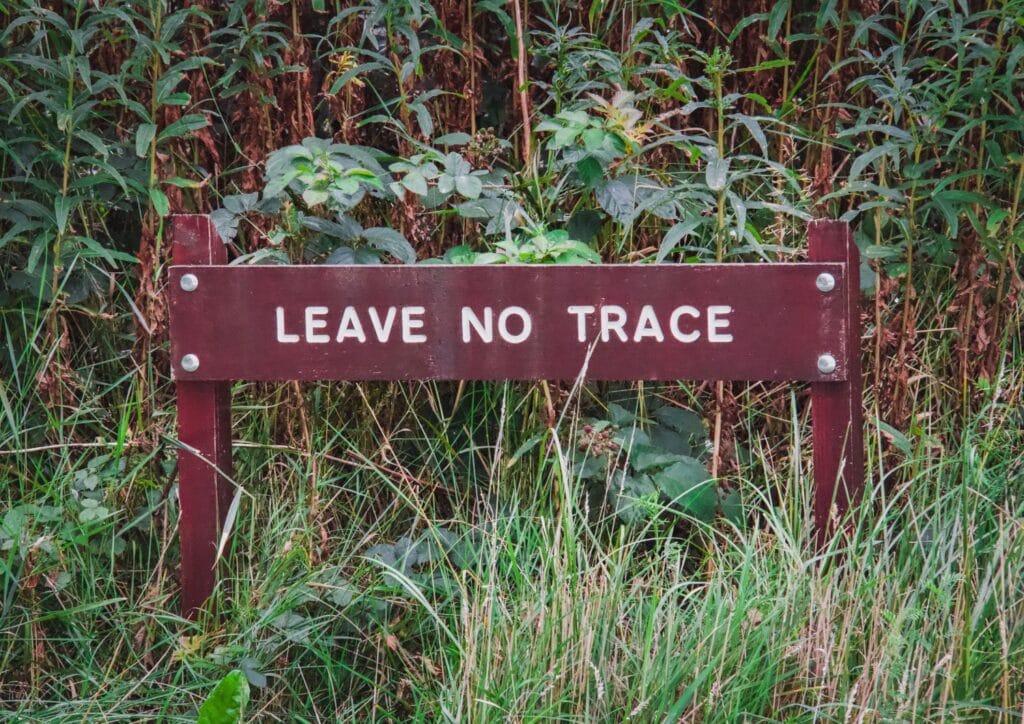 “Leave No Trace” Policy“Leave No Trace” Policy | Dark Green Adventures