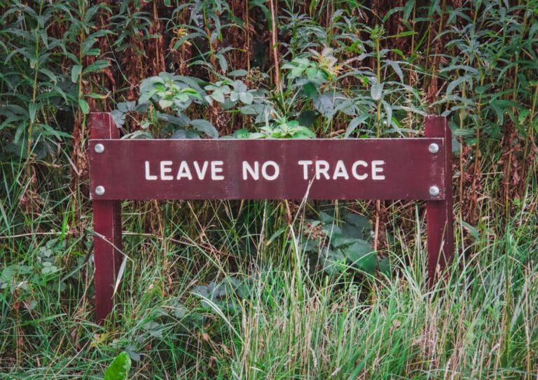 “Leave No Trace” Policy“Leave No Trace” Policy | Dark Green Adventures