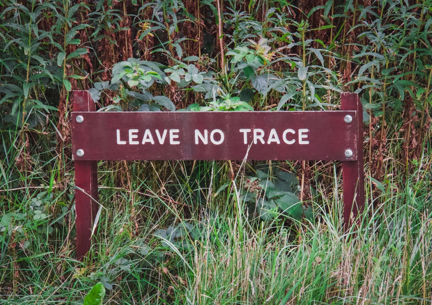 leave no trace policy